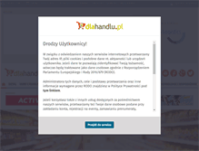 Tablet Screenshot of dlahandlu.pl